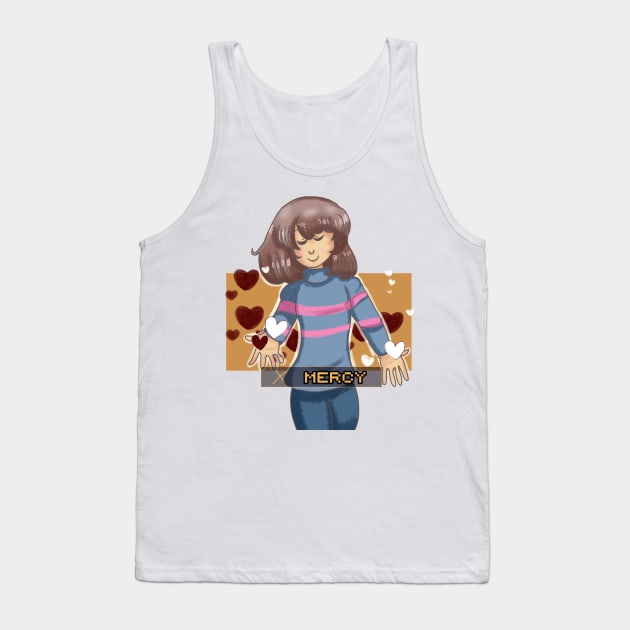 Frisk's Mercy Tank Top by shirohime